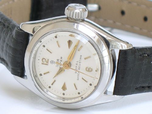 fig 4. STUNNING RARE LADIES ROLEX TUDOR OYSTER ROYAL WATCH C1960