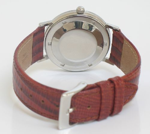 fig 4. SUPERB STAINLESS STEEL GIRARD-PERREGAUX GYROMATIC MENS WATCH