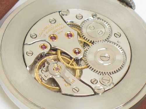 fig 5. LONGINES 23Z STAINLESS STEEL MANUAL WIND MENS WATCH C1960
