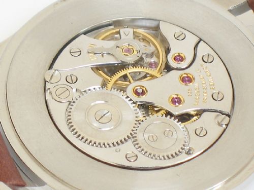 fig 6. LONGINES 23Z STAINLESS STEEL MANUAL WIND MENS WATCH C1960