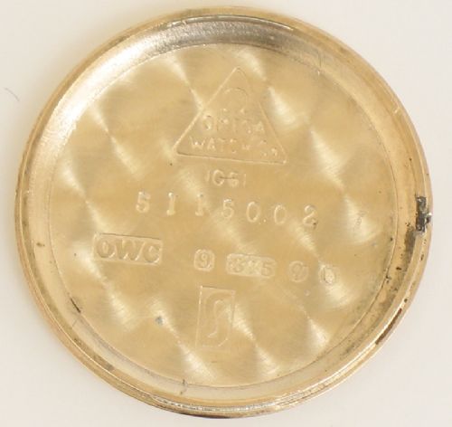 fig 4. EXQUISITE SOLID 9CT GOLD LADIES OMEGA COCKTAIL WATCH