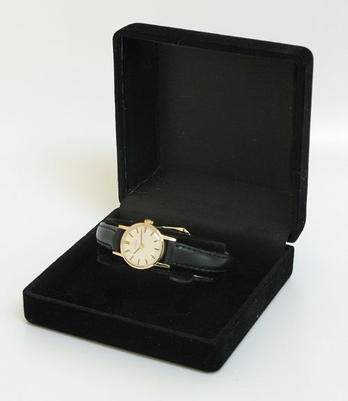 fig 5. EXQUISITE SOLID 9CT GOLD LADIES OMEGA COCKTAIL WATCH