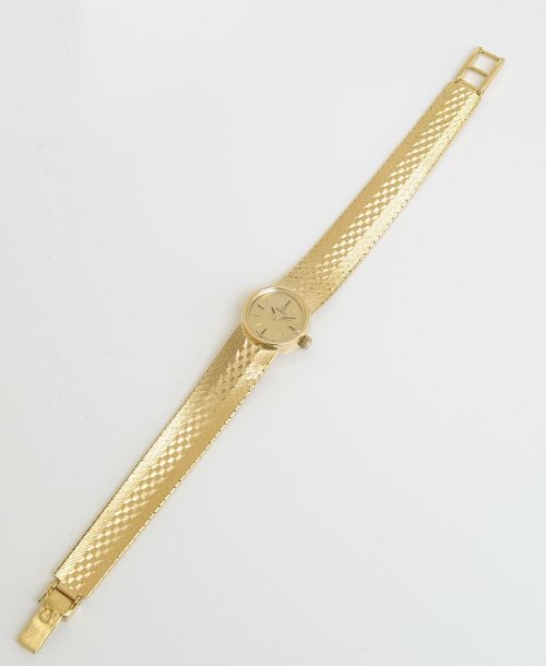 fig 5. STUNNING SOLID 18CT GOLD LADIES OMEGA COCKTAIL WATCH WITH ORIGINAL BOX