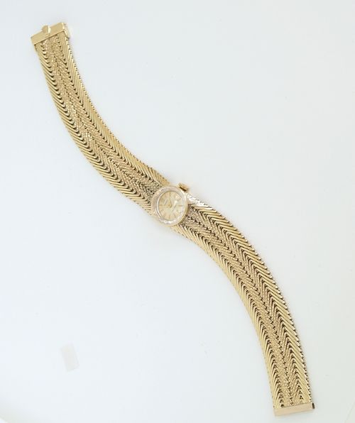 fig 4. EXQUISITE SOLID 9CT GOLD LADIES ROLEX PRECISION COCKTAIL WATCH ORIGINAL PAPERS