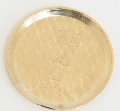 fig 6. COMPLETELY ORIGINAL SOLID 9CT GOLD OMEGA CALIBRE 267 MENS WATCH C1958-59