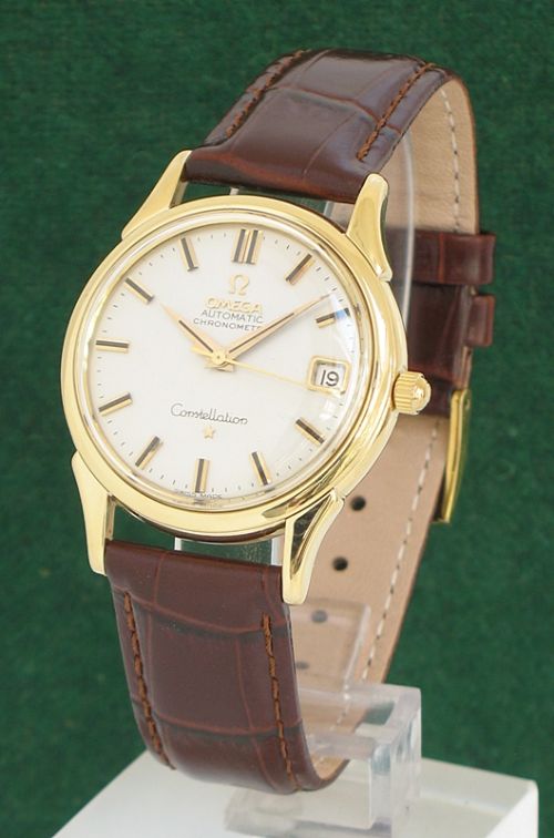 The Most Incredible Solid 18ct Gold Omega Constellation Chronometer Automatic Mens Watch with Original Box
