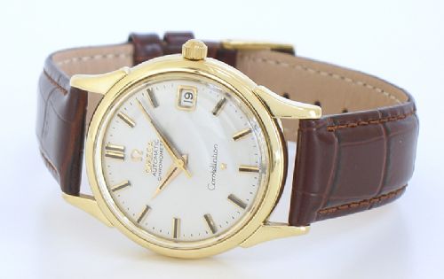 fig 7. THE MOST INCREDIBLE SOLID 18CT GOLD OMEGA CONSTELLATION CHRONOMETER AUTOMATIC MENS WATCH WITH ORIGINAL BOX