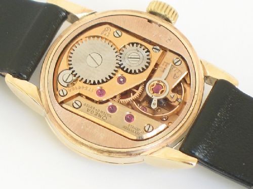 fig 6. EXQUISITE SOLID 9CT GOLD LADIES OMEGA GENEVE COCKTAIL WATCH C1959-60