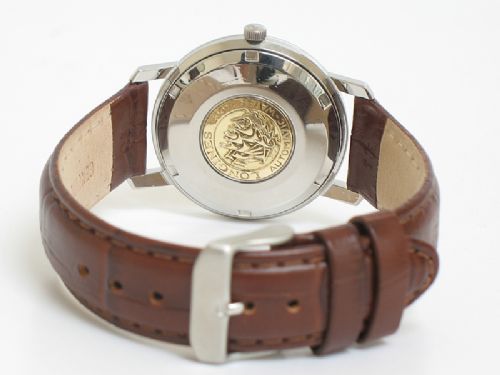 fig 5. LONGINES FLAGSHIP AUTOMATIC STAINLESS STEEL MENS WATCH C1960