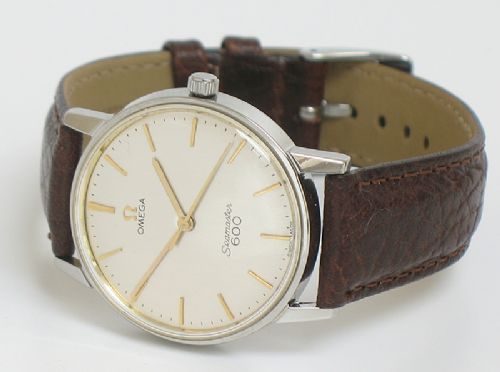fig 5. STAINLESS STEEL OMEGA SEAMASTER CAL 600 C1960 