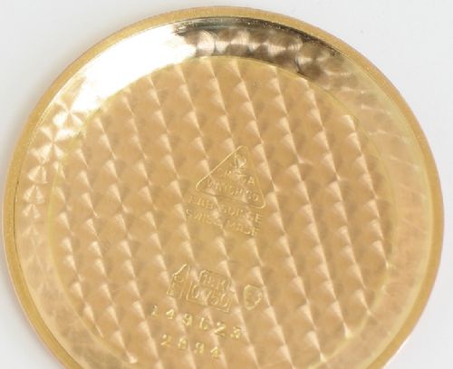fig 8. RARE SOLID 18CT ROSE GOLD OMEGA CAL 267 MENS WATCH 1956-57
