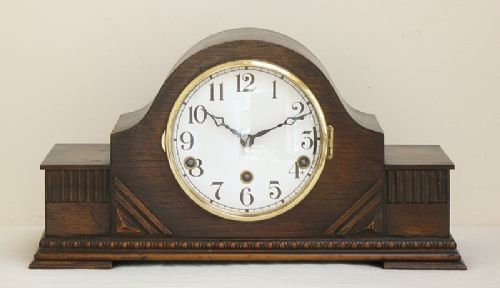Rare Oak Triple Chime Westminster Whittington Fort Augustine Villa Clock C1900