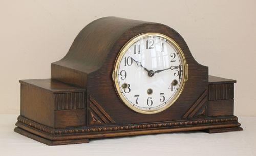 fig 2. RARE OAK TRIPLE CHIME WESTMINSTER WHITTINGTON FORT AUGUSTINE VILLA CLOCK C1900