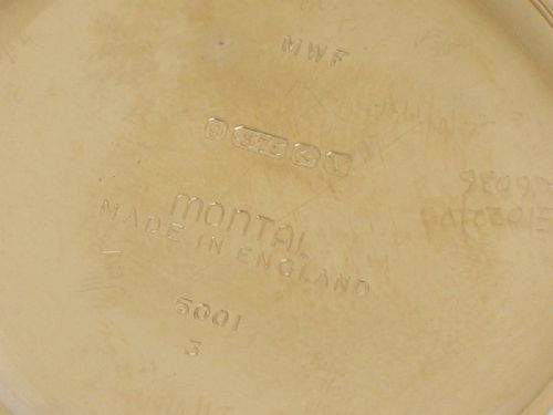 fig 8. RARE SOLID 9CT GOLD OMEGA 30T2 MENS WATCH C1944-45