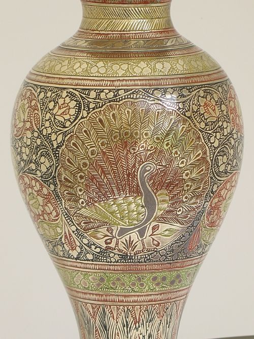 fig 1. BEAUTIFUL CLOISONNE TABLE OR DESK LAMP c1920