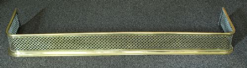 Lovely Genuine Victorian Solid Bass Fire Fender C1900