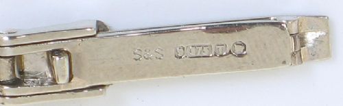 fig 8. STUNNING OMEGA 18ct WHITE GOLD AND DIAMOND LADIES COCKTAIL WATCH C1957-58 