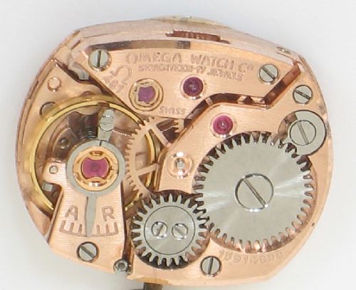 fig 10. STUNNING OMEGA 18ct WHITE GOLD AND DIAMOND LADIES COCKTAIL WATCH C1957-58 