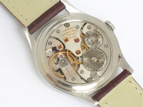 fig 6. STUNNING LONGINES 12.68Z STAINLESS STEEL MENS WATCH C1953