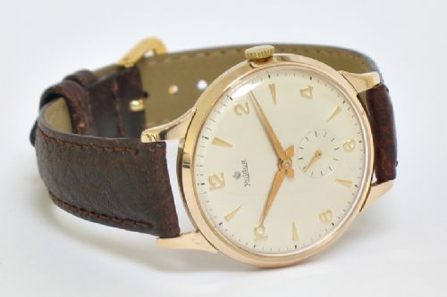 fig 4. SOLID 9CT GOLD ROIDOR MENS WATCH C1957-58