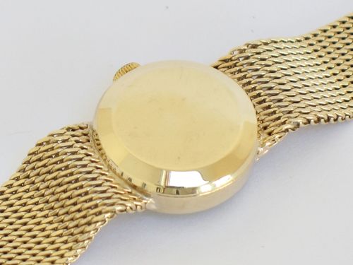 fig 4. BEAUTIFUL SOLID 9CT GOLD OMEGA LADYMATIC LADIES COCKTAIL WATCH