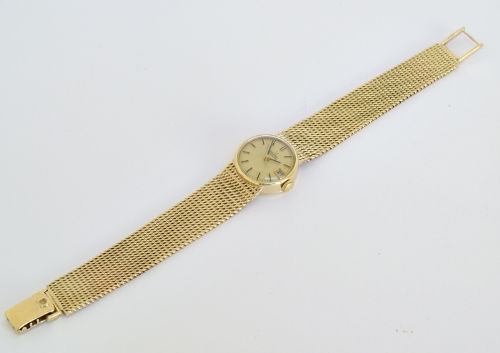 fig 5. BEAUTIFUL SOLID 9CT GOLD OMEGA LADYMATIC LADIES COCKTAIL WATCH