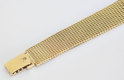 fig 6. BEAUTIFUL SOLID 9CT GOLD OMEGA LADYMATIC LADIES COCKTAIL WATCH