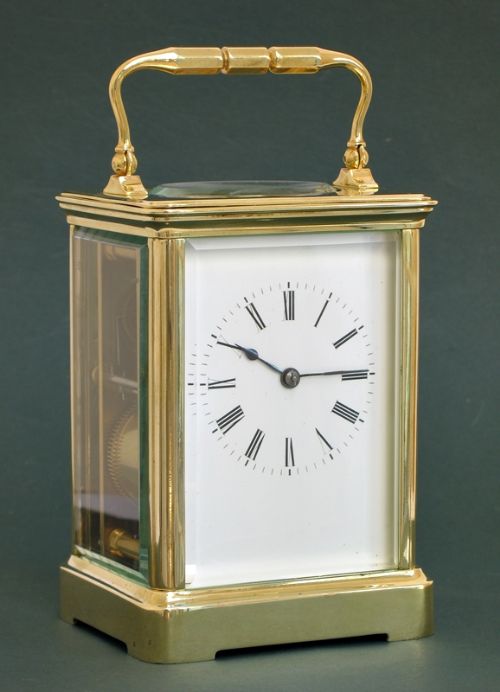 Stunning Large Victorian Striking Carriage Clock C1890