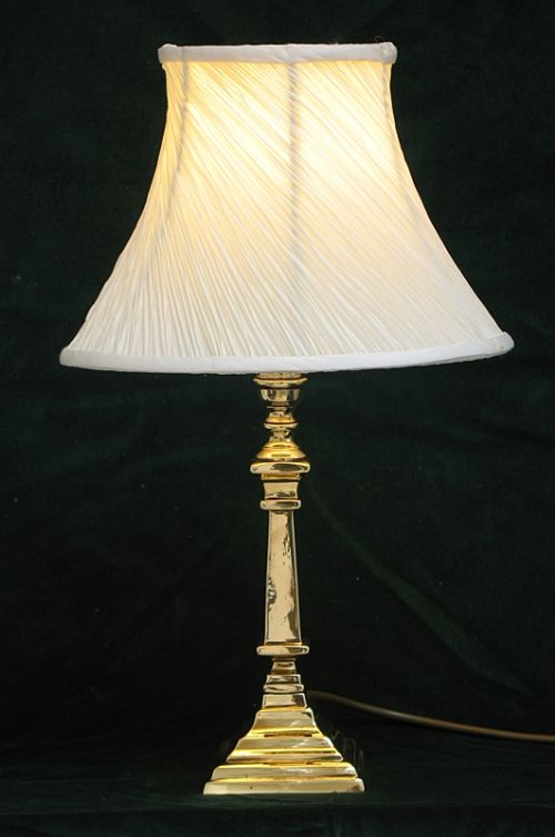 fig 2. BEAUTIFUL EARLY VICTORIAN SOLID BRASS TABLE OR DESK LAMP C1850
