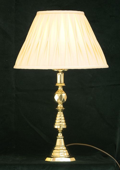 fig 1. BEAUTIFUL PAIR OF LARGE SOLID BRASS VICTORIAN TABLE OR DESK LAMPS C1890