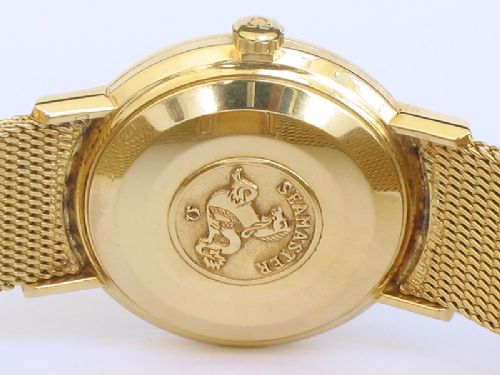 fig 7. OUTSTANDING SOLID 18ct GOLD OMEGA SEAMASTER CALENDER AUTOMATIC MENS WATCH c1960