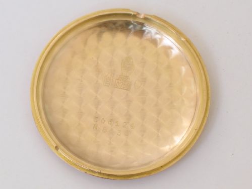 fig 7. RARE ORIGINAL MINT CONDITION SOLID 18CT ROSE GOLD MOVADO MENS WATCH C1946