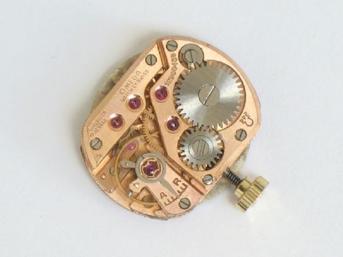 fig 7. BEAUTIFUL SOLID 9CT GOLD OMEGA LADIES COCKTAIL WATCH C1953