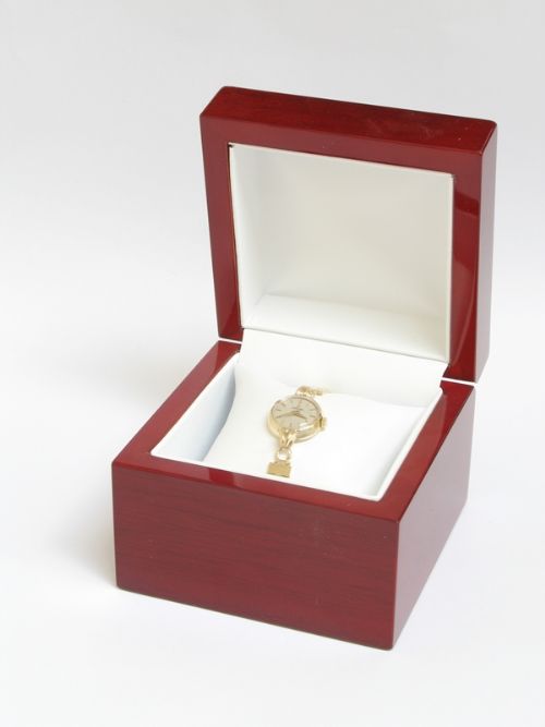 fig 9. BEAUTIFUL SOLID 9CT GOLD OMEGA LADIES COCKTAIL WATCH C1953