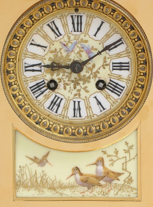 fig 3. RARE MUSEUM QUALITY GILT ORMOLU (GOLD PLATED BRONZE) MANTEL CLOCK BY ACHILLE BROCOT C1880