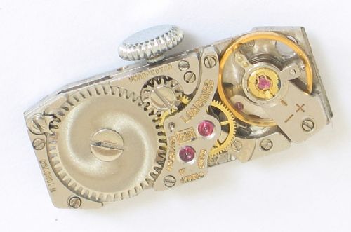 fig 9. BREATHTAKING ART DECO LONGINES PLATINUM AND DIAMOND LADIES COCKTAIL WATCH C1933