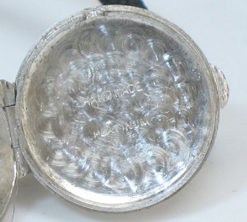 fig 8. EXQUISITE ART DECO PLATINUM AND DIAMOND GIRARD PERREGAUX LADIES COCKTAIL WATCH C1940