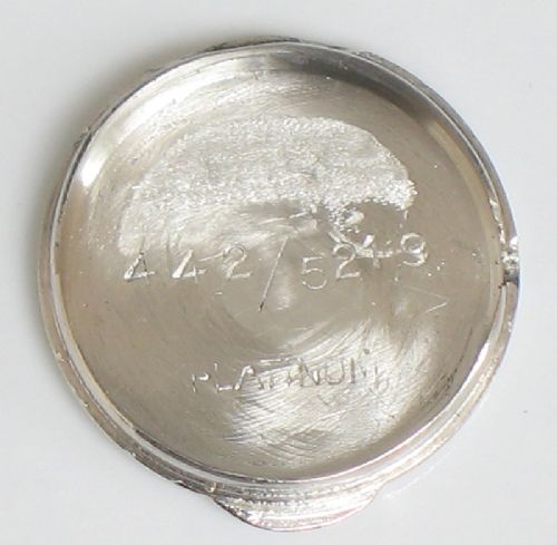 fig 9. DEVINE LONGINES ART DECO PLATINUM AND DIAMOND LADIES COCKTAIL WATCH C1957