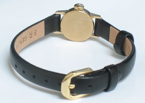 fig 8. STUNNING SOLID 18CT GOLD ROLEX ORCHID LADIES COCKTAIL WATCH
