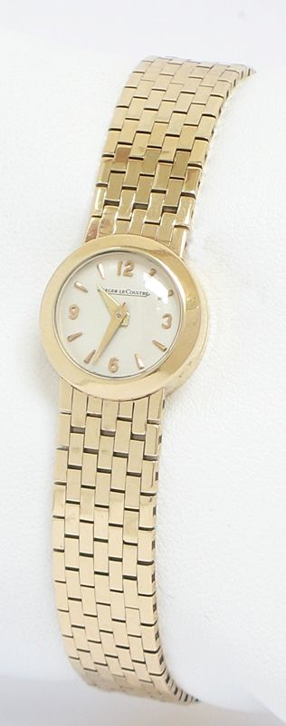 Stunning Solid 9ct Gold Jaeger-lecountre Backwind Ladies Cocktail Watch