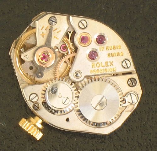 fig 8. BEAUTIFUL SOLID 9ct GOLD LADIES ROLEX PRECISION COCKTAIL WATCH c1962