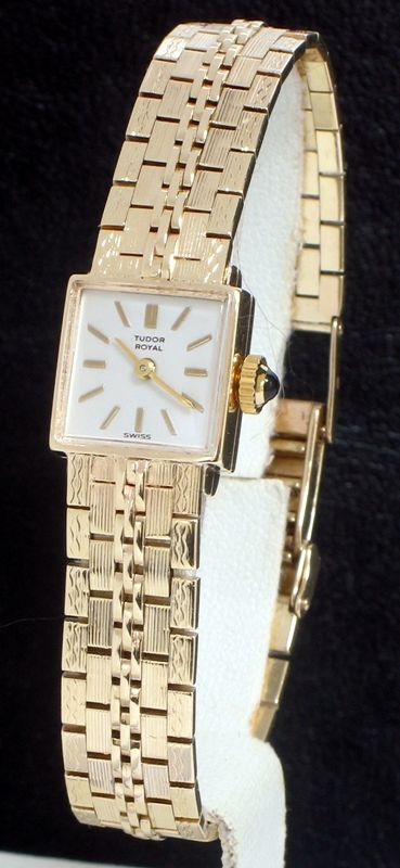 Beautiful Solid 9ct Gold Rolex Tudor Royal Ladies Cocktail Watch C1959