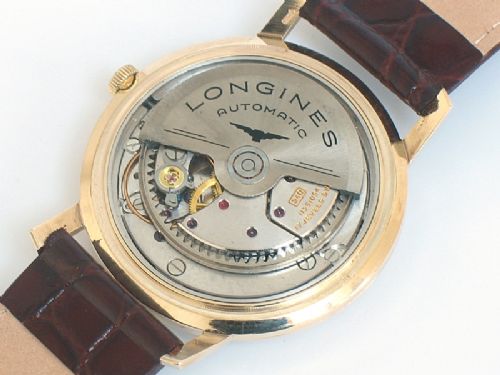 fig 7. STUNNING SOLID 9CT GOLD LONGINES FLAGSHIP AUTOMATIC MENS WATCH C1960