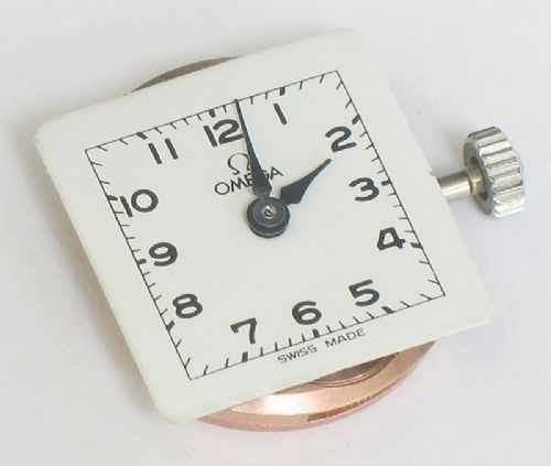 fig 9. BREATHTAKING OMEGA 18CT WHITE GOLD AND DIAMONDS LADIES ART DECO COCKTAIL WATCH C1928