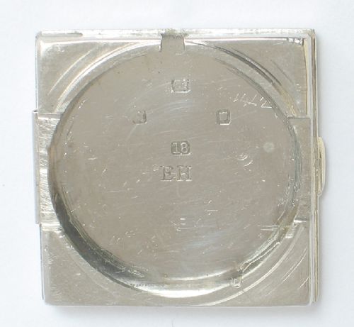 fig 10. BREATHTAKING OMEGA 18CT WHITE GOLD AND DIAMONDS LADIES ART DECO COCKTAIL WATCH C1928