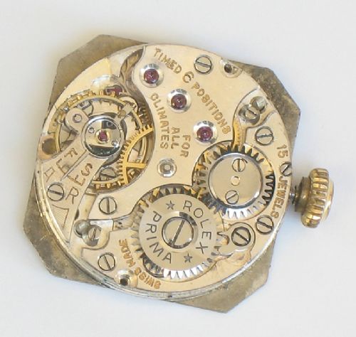 fig 8. STUNNING RARE SOLID 9CT GOLD LADIES ROLEX ART DECO COCKTAIL WATCH C1923