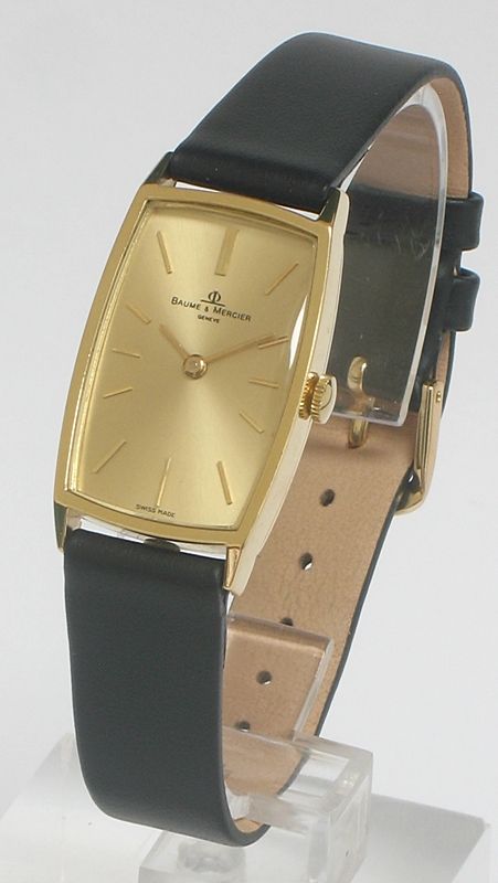 Superb Solid 18ct Gold Baume and Mercier Mens or Ladies Watch