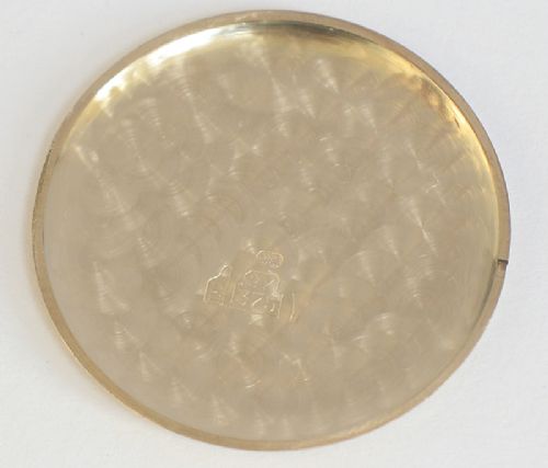 fig 5. STUNNING SOLID 9CT GOLD GARRARD MENS WATCH WITH BOX