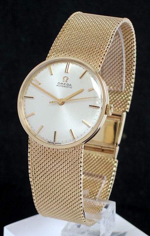 Stunning Solid 9ct Gold Omega Automatic Mens Watch