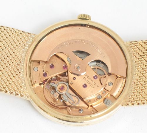 fig 7. STUNNING SOLID 9CT GOLD OMEGA AUTOMATIC MENS WATCH